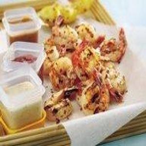 Spicy Grilled Shrimp Platter_image