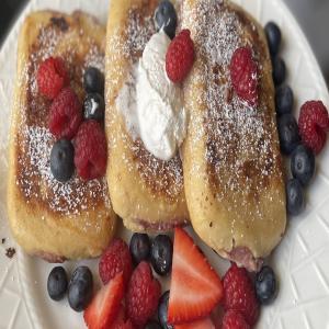 Strawberry Cream Cheese Stuffed French Toast Recipe by Tasty_image