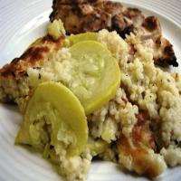 Baked Couscous With Summer Squash_image
