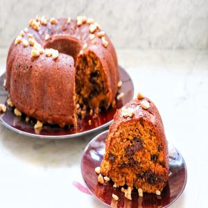 Chocolate Chip-Pumpkin Spice Cake_image