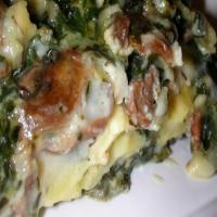 Creamy Spinach Mushroom Lasagna_image