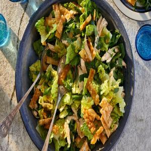 Crispy Wonton Chicken Salad image