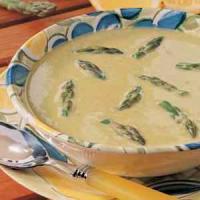 Chilled Asparagus Soup image