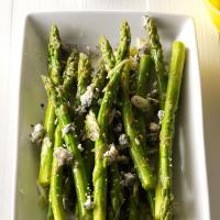Marinated Asparagus with Blue Cheese image