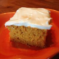 Pumpkin Cake With Cream Cheese Frosting image