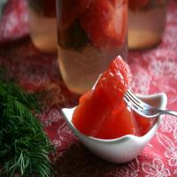 Susan's Pink Watermelon Pickles (Not Rind) image