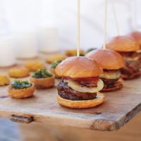 Mini Burgers with Caramelized Onions image