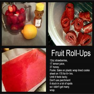 Strawberry Fruit Roll-Ups image
