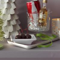 Chocolate Rum-Soaked Cherries_image
