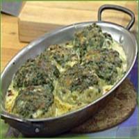 Spinach Stuffed Artichoke Bottoms_image