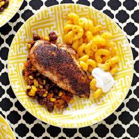 Blackened Chicken and Beans image