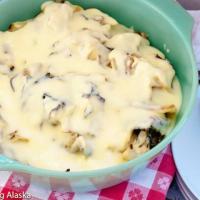 Roasted Cabbage with Cheese Sauce_image