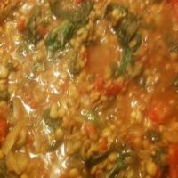Spinach & Tomato-Curry Lentil Stew_image