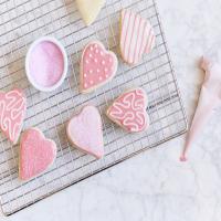 Valentine Sugar Cookies image