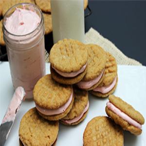 Peanut Butter and jelly Cookies image