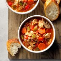Chicken Veggie Soup image