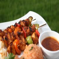 Iron Springs Honey-Chipotle Glazed Chicken Skewers_image