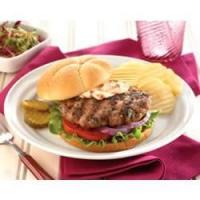 Grilled Turkey Burger with Roasted Red Pepper Mayonnaise_image