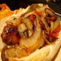 Rootbeer Brats and Peppers_image