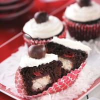 Cherry Chocolate Coconut Cupcakes_image