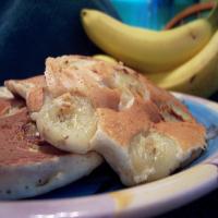 Banana Sour Cream Pancakes image