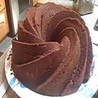 Devil's Food Sour Cream Pound Cake image