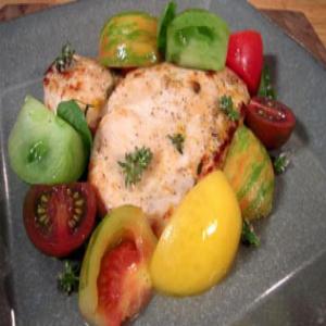 Lemon-Thyme Chicken with Heirloom Tomato Salad_image