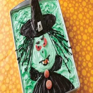 Scary Witch Cake image