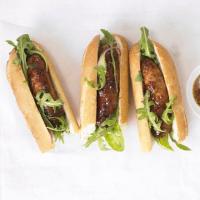 Sticky sausage baguettes_image