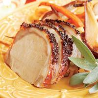 Glazed Pork Roast with Carrots, Parsnips & Pears Recipe - (4.5/5) image