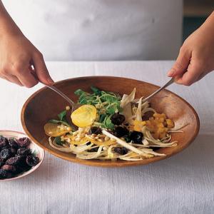 Crunchy Summer Salad with Oven-Dried Cherries image