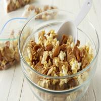 Glazed Cinnamon and Popcorn Snack Mix image