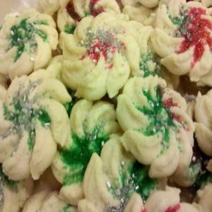 Grandma Wendt's Almond Spritz Cookie Recipe_image