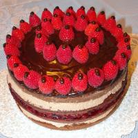 Chocolate Raspberry Torte image
