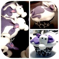 Purple Cow Cupcakes image
