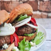 Red, White and Blue Burgers image