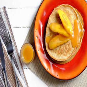 Caramel Banana Pancakes image