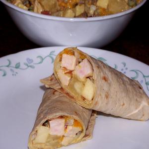 Fruit, Nut, and Chicken Salad With Curried Mayo Dressing image