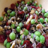 Cranberry Edamame Wild Rice Salad image