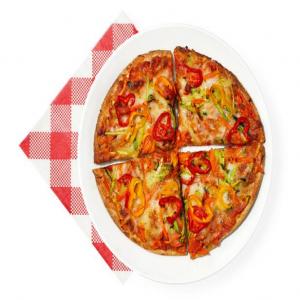 Pita Pizzas with Veggies image