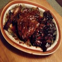 CHINESE STYLE GLAZED LOIN OF PORK image