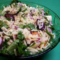Greek Orzo Salad W/ Kalamata and Feta image
