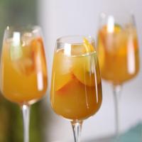 Riesling Sangria with Mango and Nectarine image