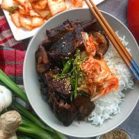 Soy-Braised Short Ribs With Shiitakes Recipe by Tasty_image
