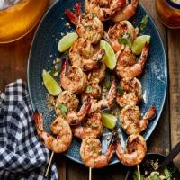 Grilled Mojito-Lime Shrimp Skewers_image