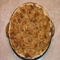 Peanut Butter Crumble Topped Apple Pie_image