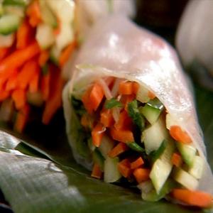 Summer Rolls with Ginger Dipping Sauce image