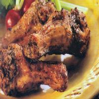 Jerk Chicken Wings With Creamy Dipping Sauce_image