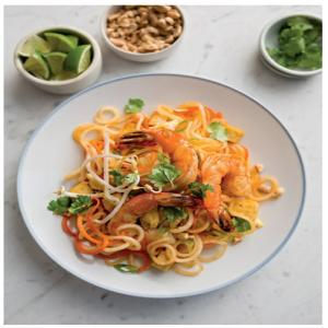 Shrimp Pad Thai with Daikon Noodles Recipe - (4.3/5)_image