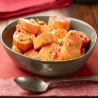 Slow-Cooker Sweet Potatoes with Walnuts and Pomegranate image